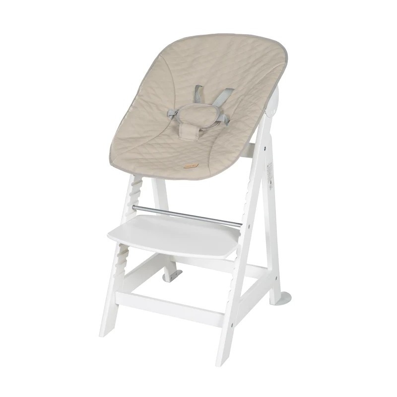 Roba Born Up Stolica 2u1 – Bela/Taupe, od Rođenja | Outlet BGD