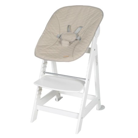 Roba Born Up Stolica 2u1 – Bela/Taupe, od Rođenja | Outlet BGD