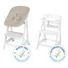 Roba Born Up Stolica 2u1 – Bela/Taupe, od Rođenja | Outlet BGD