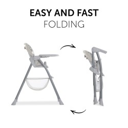Hauck Sit N Fold Stolica – od 6 Meseci, do 15kg, Bela/Plava | Outlet BGD