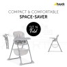 Hauck Sit N Fold Stolica – od 6 Meseci, do 15kg, Bela/Plava | Outlet BGD