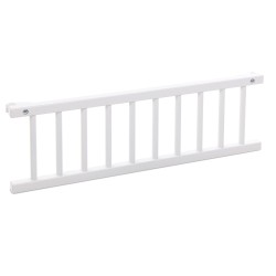 babybay Zaštitna Ograda – Original/Midi, Bukva Masiv, Bela | Outlet BGD