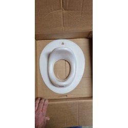 OKBABY Ergo WC Daska – Ergonomska, Bela, 32x38x14cm | Outlet BGD