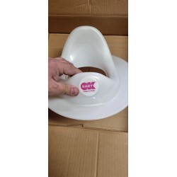 OKBABY Ergo WC Daska – Ergonomska, Bela, 32x38x14cm | Outlet BGD