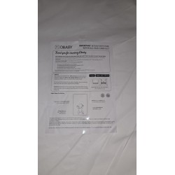 Obaby Dušek od Pene – 100x50cm, Uklonjiva Navlaka | Outlet BGD