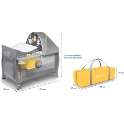 Lionelo Sven Plus Yellow Scandi Krevetac | Outlet BGD