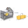 Lionelo Sven Plus Yellow Scandi Krevetac | Outlet BGD