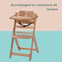 Bebeconfort Timba Stolica – do 30kg, Drvo, Prirodna, 6m+ | Outlet BGD