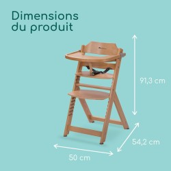 Bebeconfort Timba Stolica – do 30kg, Drvo, Prirodna, 6m+ | Outlet BGD