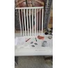 Geuther 2733+ Sigurnosna Kapija – 67-107cm, Bela, Bukva | Outlet BGD