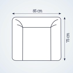 Julius Zöllner Softy Podloga za Presvlačenje – 85x75cm | Outlet BGD
