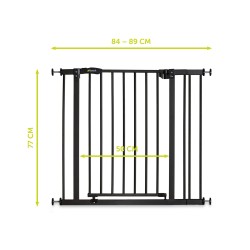 Hauck Close N Stop + 9cm Ekstenzija – Boja Uglja, 84-89cm | Outlet BGD