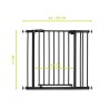 Hauck Close N Stop + 9cm Ekstenzija – Boja Uglja, 84-89cm | Outlet BGD