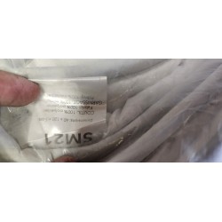 Sampur Square SM21 beli prošiveni naddušek 60x120 cm sa mikrofiber ispunom i elastičnim trakama