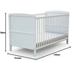 Dva Uzglavlja za Krevetac – Bukva Masiv, Siva | Outlet BGD