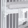 babybay Boxspring Dodatni Krevetac – Bukva Masiv, Bela | Outfit BGD