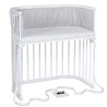 babybay Boxspring Dodatni Krevetac – Bukva Masiv, Bela | Outfit BGD