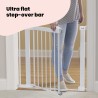 Safety 1st U Pressure Fit Flat Step Sigurnosna Kapija – 73-80cm, Bela | Outlet BGD