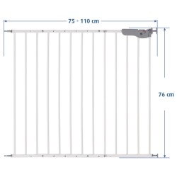 Reer Sigurnosna S-Kapija – Active-Lock, Metal, 73-110cm | Outlet BGD