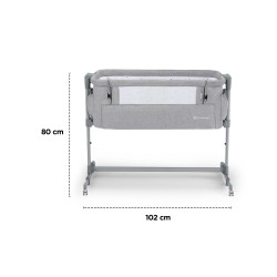 Kinderkraft Neste Up Beige Melange – Krevetac uz Krevet | Outlet BGD