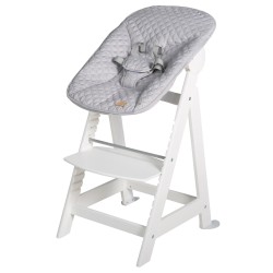 Roba Born Up Stolica 2u1 – Bela/Siva, od Rođenja | Outlet BGD