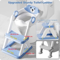 WC Sedište sa Stepenicama 2u1 – Neklizajuće, Podesiva Visina | Outlet BGD
