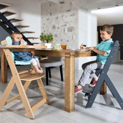 Safety 1st Timba Visoka Stolica – Bukva Masiv, Siva, 6m-10god | Outlet BGD