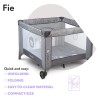 Lionelo Fie Ogradica – Siva, 100x100x76cm | Outlet BGD