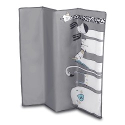 Lionelo Fie Ogradica – Siva, 100x100x76cm | Outlet BGD