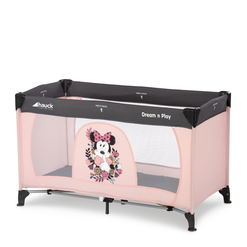 Hauck DreamN'Play Minnie Sweetheart Krevetac – Pink | Outlet BGD