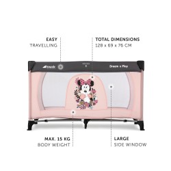Hauck DreamN'Play Minnie Sweetheart Krevetac – Pink | Outlet BGD