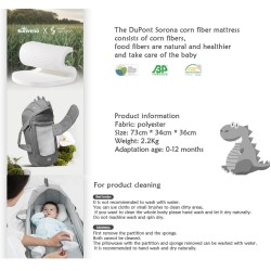 SUNVENO Nosiljka za Bebe sa Dušekom – Siva, 1-12 Meseci | Outlet BGD