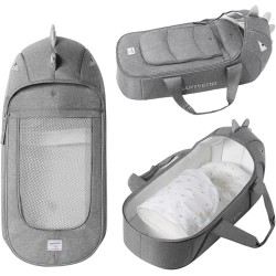 SUNVENO Nosiljka za Bebe sa Dušekom – Siva, 1-12 Meseci | Outlet BGD