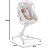 Chicco Baby Hug 4u1 Glacial – Krevetac, Ljuljaška i Ležaljka | Outlet BGD