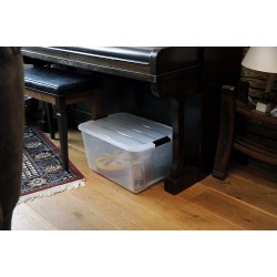 Iris Ohyama set od 3 providne kutije 45 L sa poklopcem