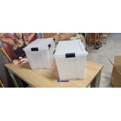 ris Ohyama Set 2 Hermetičke Kutije 70L | Providna Plastika | AT-LD