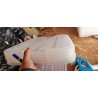 Iris Ohyama set 5 prozirnih plastičnih kutija 45L