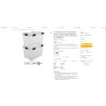Set 2 Iris Ohyama Hermetičke Kutije 70L | Providna | Outlet