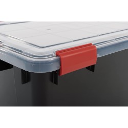 Set 2 Iris Ohyama Kutije 70L | Crna | Outlet - Velika oštećenja