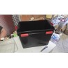 Set 2 Iris Ohyama Kutije 70L | Crna | Outlet - Velika oštećenja