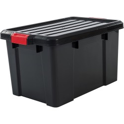Set 3 Iris Ohyama Power Box Kutije 50L | Crna | Outlet