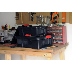 Set 3 Iris Ohyama Power Box Kutije 50L | Crna | Outlet