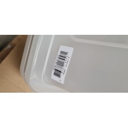 Iris Ohyama Clearbox set od 2 kutije 35 L – oštećene