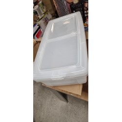 Iris Ohyama Clearbox set od 2 kutije 35 L – oštećene