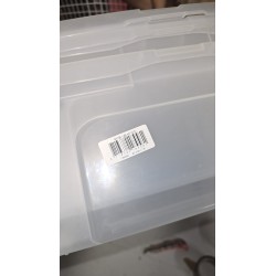 Iris Ohyama Clearbox set od 2 kutije 35 L – oštećene