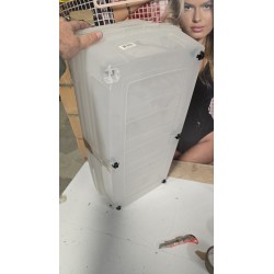Iris Ohyama Clearbox set od 2 kutije 35 L – oštećene