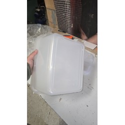 Iris Ohyama set 3 kutije 15L outlet sa blago oštećenim poklopcima slike uživo-2