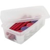 Iris Ohyama Set 12 Kutija 5L | 34x19x11 cm | Providna Plastika