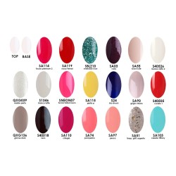 Set od 18 Polutrajnih Lakova sa UV Lampom | Outlet BGD