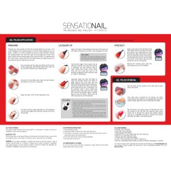 Sensationail Gel UV Lak 7.39 ml, Više Boja | Outlet BGD